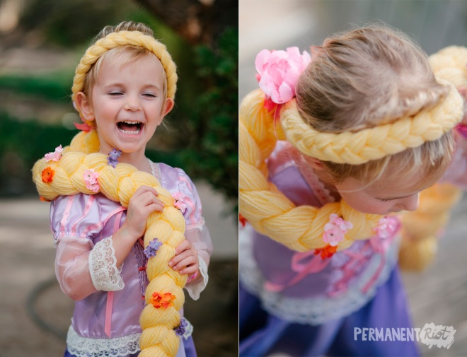 Childrens Rapunzel dress halloween costume